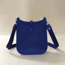 Geantă Hermes Mini Evelyne TPM Albastru Electric