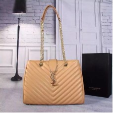 Geantă de cumpărături YSL Saint Laurent Monogram Caisă