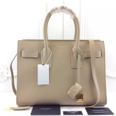 Genți YSL Apricot Downtown Tote din piele de vacă