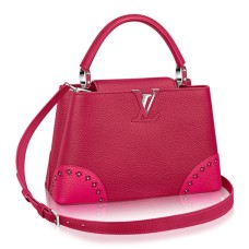 Geantă Louis Vuitton M54582 Capucines PM din piele Taurillon