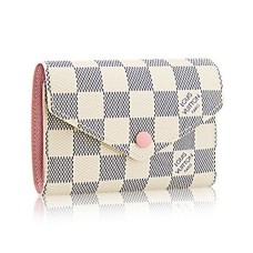 Portofel Louis Vuitton Victorine N64022 Damier Azur Canvas