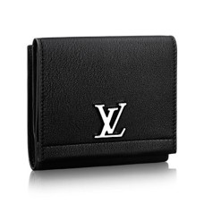 Portofel Louis Vuitton Lockme II Compact M64309 Piele Taurillon