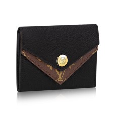 Portofel compact Louis Vuitton Double V M64420 Taurillon Leather