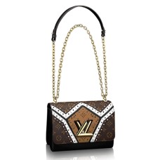 Geantă Louis Vuitton Twist MM M44214 Monogram Canvas