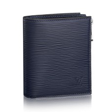 Portofel inteligent Louis Vuitton M64008 Epi Leather Bleu Marine