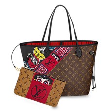 Geantă Louis Vuitton Neverfull MM M43499 Monogram Canvas