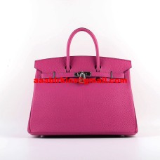 Genți de mână Hermes Birkin 30cm Togo din piele roz argintiu
