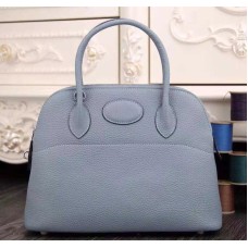Geantă Hermes Bolide 31cm din piele Togo albastră