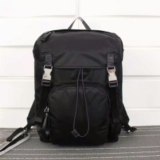 Rucsac Prada din pânză V135 negru
