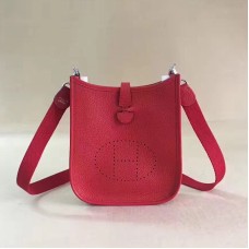 Geantă Hermes Mini Evelyne TPM Roșie
