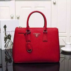 Geantă Prada Galleria 2274 Piele Saffiano 33cm Roșie