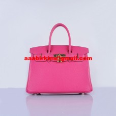 Genți de mână Hermes Birkin 30cm Togo din piele roz auriu