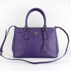 Geanta Prada Galleria 1801 Piele Saffiano 30cm Mov