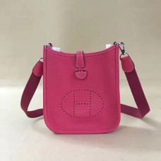 Geantă Hermes Mini Evelyne TPM Rose