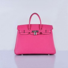 Genți de mână Hermes Birkin 35cm Togo din piele roz argintiu