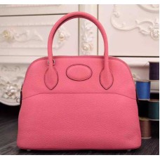 Geantă Hermes Bolide 31cm Togo din piele roz