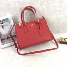 Geantă Prada Galleria 1801 Piele Saffiano 30cm Roșie