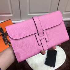 Portofel Hermes Jige din piele Togo roz
