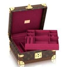 Cutie de bijuterii Louis Vuitton M20040, cutie rigidă din pânză cu monogramă