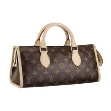 Geantă tote Louis Vuitton M40009 Popincourt din pânză cu monogramă