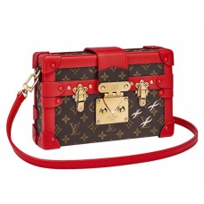 Geantă Louis Vuitton M40274 Petite Malle Crossbody Canvas Monogram
