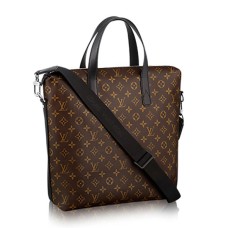 Servietă Louis Vuitton M40388 Kitan Canvas cu monogramă