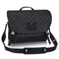 Geantă Louis Vuitton M40510 Messenger MM Voyager, din pânză Monogram Eclipse