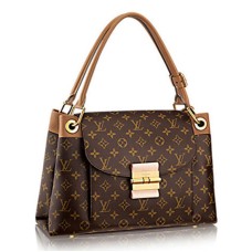 Geantă de umăr Louis Vuitton M40580 Olympe Pânză monogramă