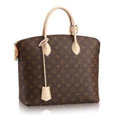 Geantă tote Louis Vuitton M40606 Lockit MM din pânză cu monogramă