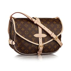Geantă Louis Vuitton M40710 Saumur MM Crossbody Canvas Monogram
