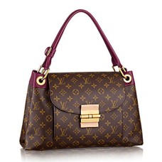 Geantă de umăr Louis Vuitton M40816 Olympe Pânză monogramă