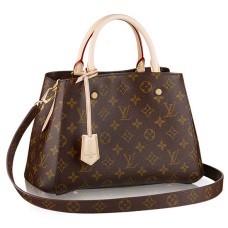 Geantă tote Louis Vuitton M41055 Montaigne BB din pânză cu monogramă