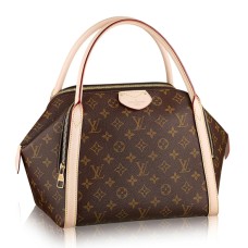 Geantă Louis Vuitton M41070 Marais MM din pânză cu monogramă
