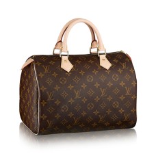 Geantă tote Louis Vuitton M41108 Speedy 30 din pânză cu monogramă