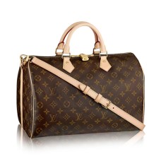 Geantă tote Louis Vuitton M41111 Speedy Bandouliere 35 din pânză cu monogramă