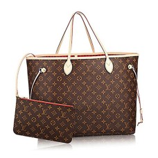 Geantă de umăr Louis Vuitton M41179 Neverfull GM din pânză cu monogramă