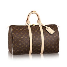 Geantă de voiaj Louis Vuitton M41428 Keepall 45 din pânză cu monogramă