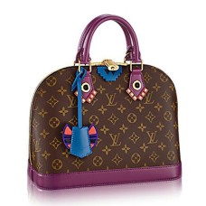 Geantă tote Louis Vuitton M41662 Alma PM Totem, canvas cu monogramă