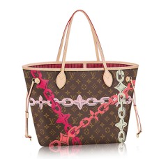 Geantă de umăr Louis Vuitton M41991 Neverfull MM din pânză cu monogramă
