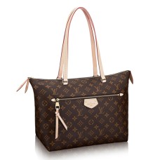 Geantă de umăr Louis Vuitton M42267 Iena MM din pânză cu monogramă
