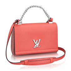 Geantă de umăr Louis Vuitton M42278 Lockme II BB din piele Taurillon