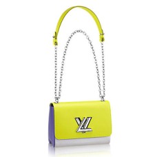 Geantă de umăr Louis Vuitton M42349 Twist MM din piele Epi