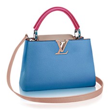 Geantă Louis Vuitton M42530 Capucines BB din piele Taurillon