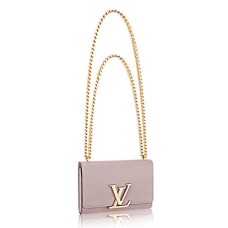 Louis Vuitton M42627 Lanț Louise MM Geantă crossbody din piele de vițel