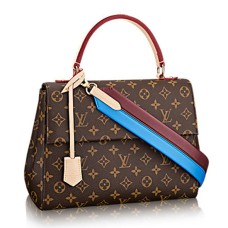 Geantă Louis Vuitton M42735 Cluny MM din pânză cu monogramă