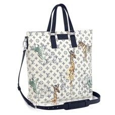 Servietă Louis Vuitton M43295 Tote NS din pânză cu monogramă