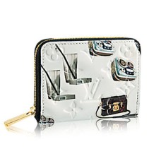 Portofel Louis Vuitton M50372 Zippy cu monogramă Vernis