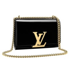 Geantă Louis Vuitton M50433 cu lanț Louise MM Crossbody Monogram Vernis