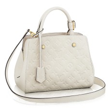 Louis Vuitton M50880 Montaigne BB Tote Bag Monogram Empreinte Leather