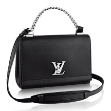 Geanta de umar Louis Vuitton M51200 Lockme II BB din piele Taurillon